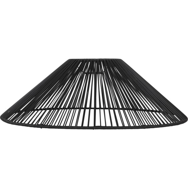 Lampenschirm VIDE wetterfest - für E27 Fassungen - schwarz - D: 58cm - H: 18,5cm