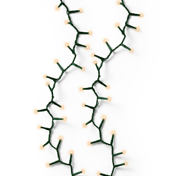 LED Lichterkette - Weihnachtslichterkette - 3000 bernstein LED - L: 60m - Dimmer - Timer - für Außen
